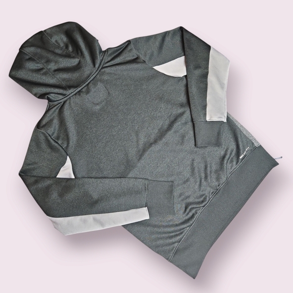 Hurley Kids Gray Hoodie Size Medium - Picture 2 of 3